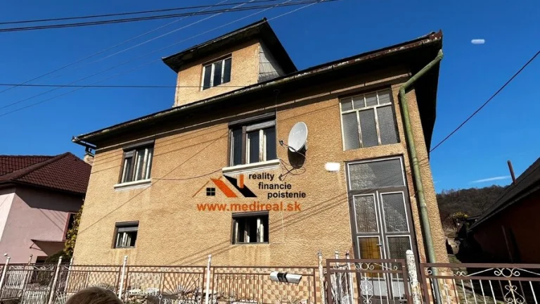 Priestranný rodinný dom so záhradou na predaj/výmena