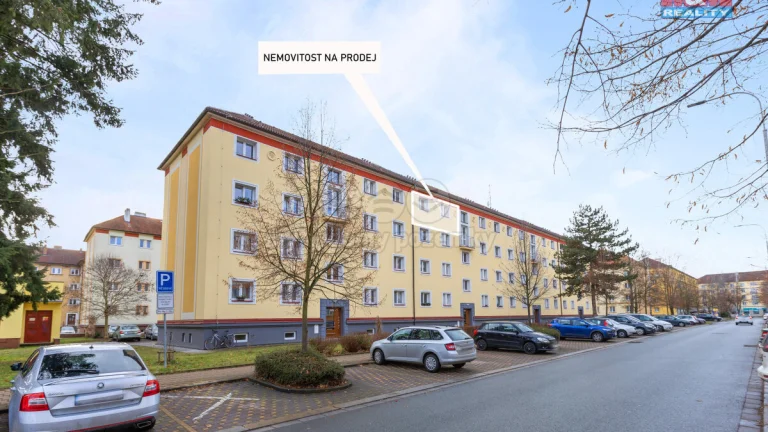 Pronájem bytu 2+1 v Pardubicích, Dukla, ul. Jilemnického