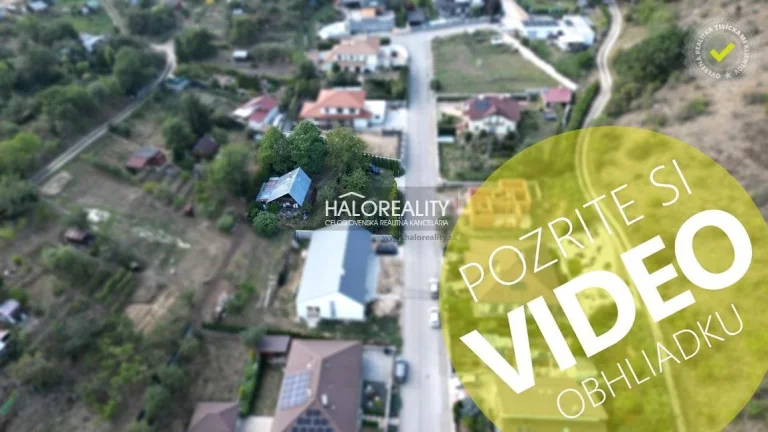 HALO reality - Predaj, pozemok pre rodinný dom 931 m2 Nové