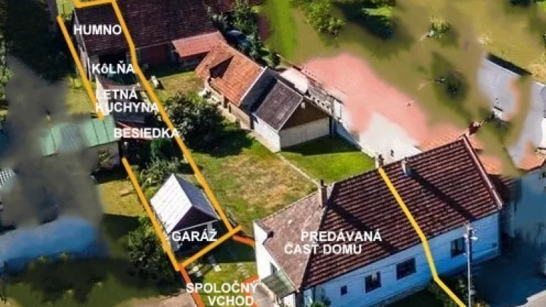 Ponúkame na predaj časť rodinného dvojdomu