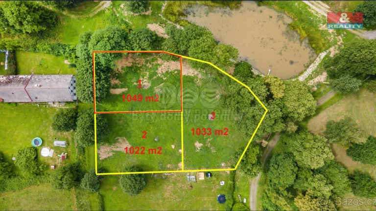 Prodej pozemku k bydlení, 1049 m², Teplá