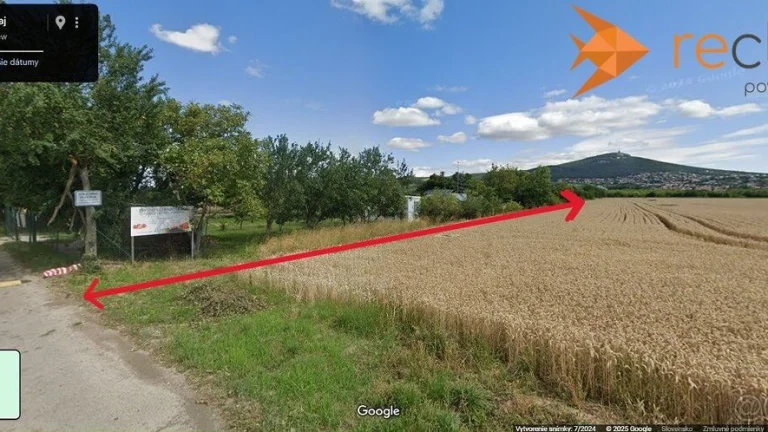 INVESTIČNÁ PRÍLEŽITOSŤ – pozemok v atraktívnej lokalite Nitr