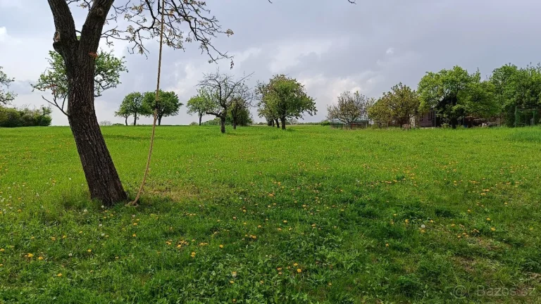 Pozemek bývalého sadu vhodný na zahrádku Podolí u Brna