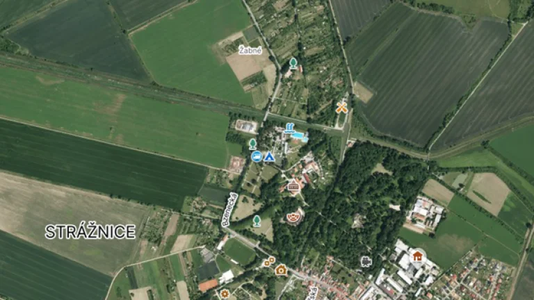 Pronájem části pozemku STRÁŽNICE