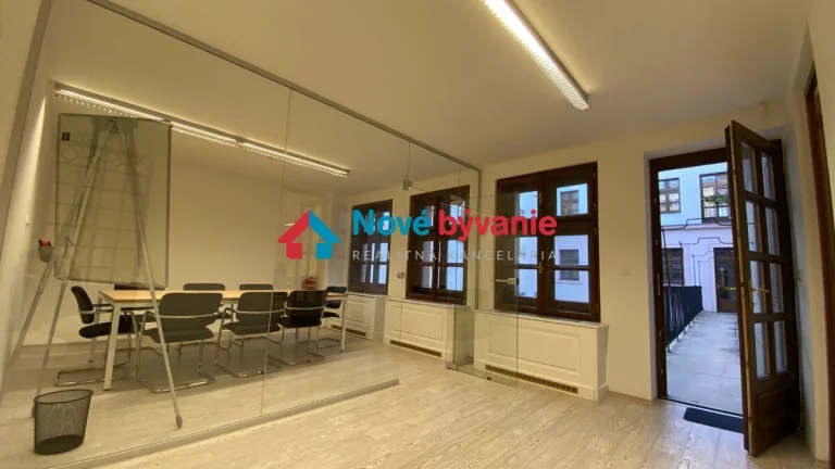 PRENÁJOM kancelárske priestory - prestížna adresa - BRATISLA