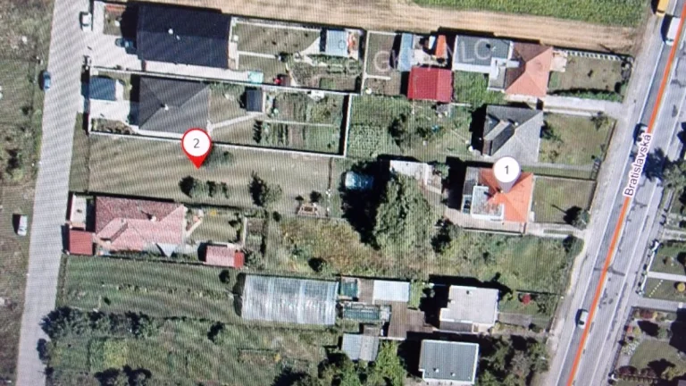 Horná Streda dom a stavebná parcela