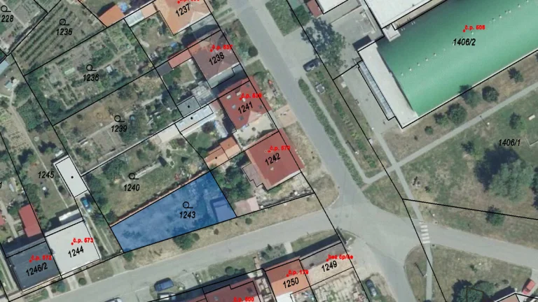 Prodej stavebního pozemku v Mikulčicích, stavební místo v Mi