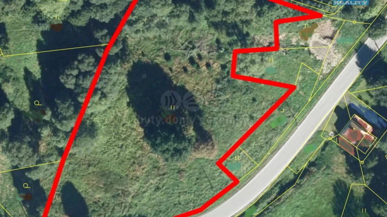 Prodej pozemku k bydlení 5923 m2 v Horní Řasnici, Srbská