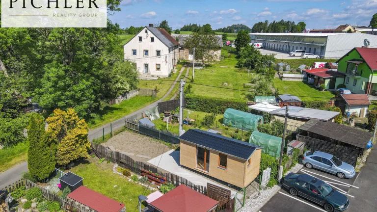 Pronájem zahrady s novým &quot;tiny housem&quot;, 96 m², Str