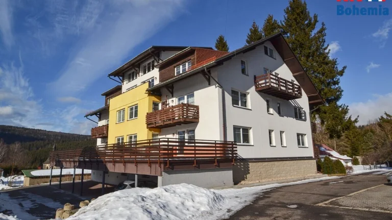 Prodej bytu 2+1 69m2, Harrachov - Nový Svět, balkon, garáž,