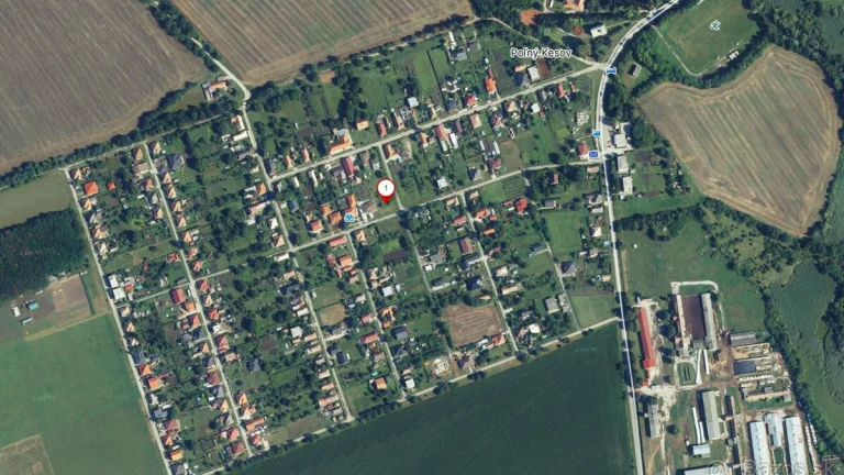 Pozemok s rozlohou 617,28m2 v obci Poľný Kesov