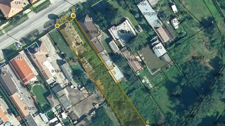 Predaj stavebného pozemku v obci Čierna Voda