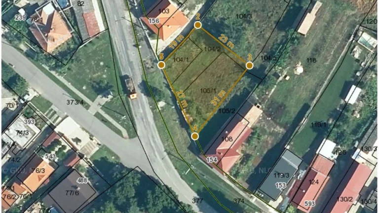 Čierny Brod: Predaj stavebného pozemku o výmere 592m2 pre vý