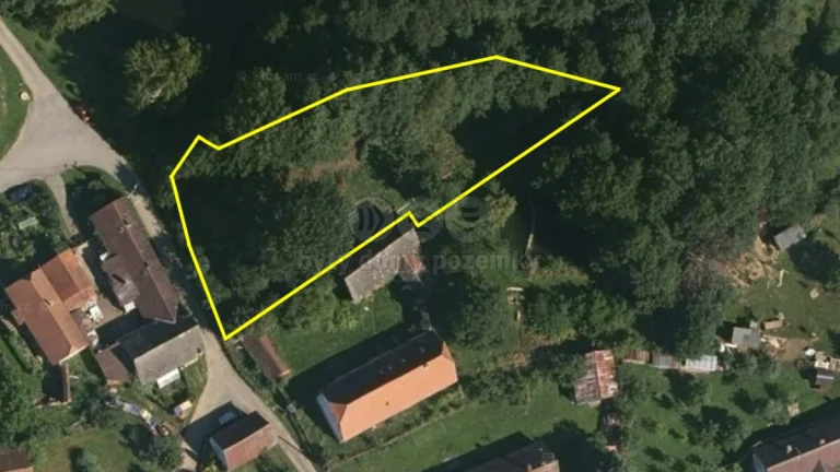 Prodej pozemku k bydlení, 1395 m², Mostek, Dolní Hrachovice
