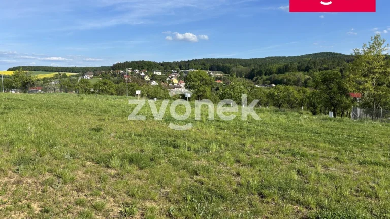 Stavební pozemek Racková u Zlína, zasíťovaný