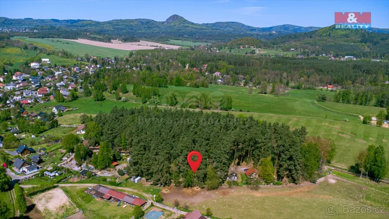Prodej zahrady, 487 m², Sloup v Čechách, ul. Hřbitovní