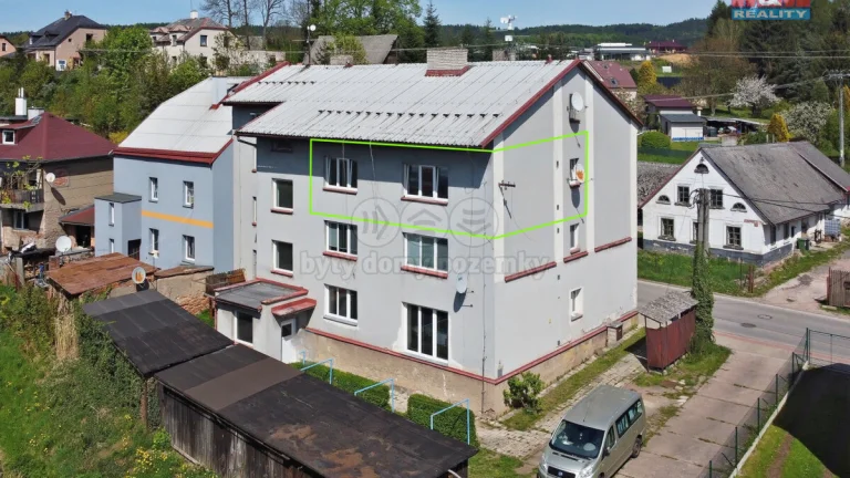 Prodej bytu 2+1 v Hronově, ul. Husova