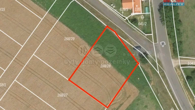 Prodej pozemku k bydlení, 1031 m², Měrunice
