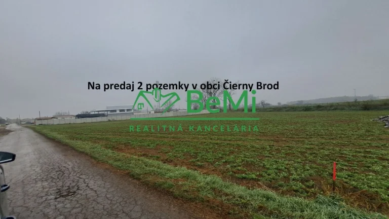 Stavebný pozemok - 3691 m2/530 m2, ľahký priemysel, Čierny B