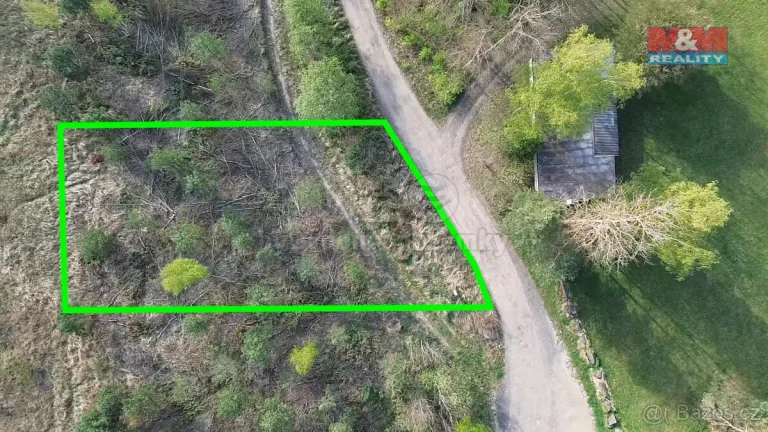 Prodej pozemku k bydlení, 973 m², Planá nad Lužnicí