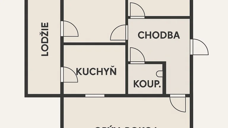 Prodej bytu 3+1/lodžie, 80m2 v Rožmitále pod Třemšínem