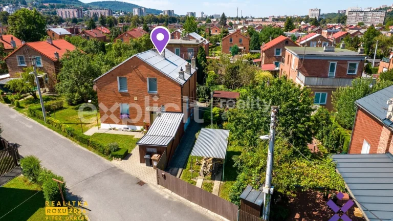 Prodej rodinného domu 80 m2, Zálešná IX - Zlín, ev.č. 02224
