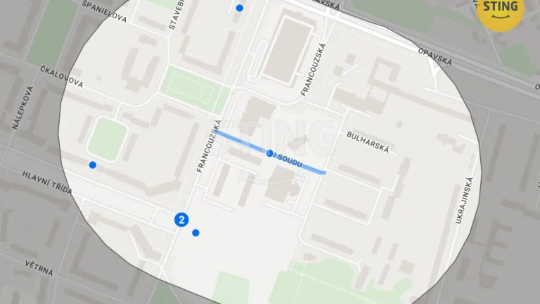 Pronájem bytu 3+kk s balkonem, 97 m2, ul. U soudu, O, 132316