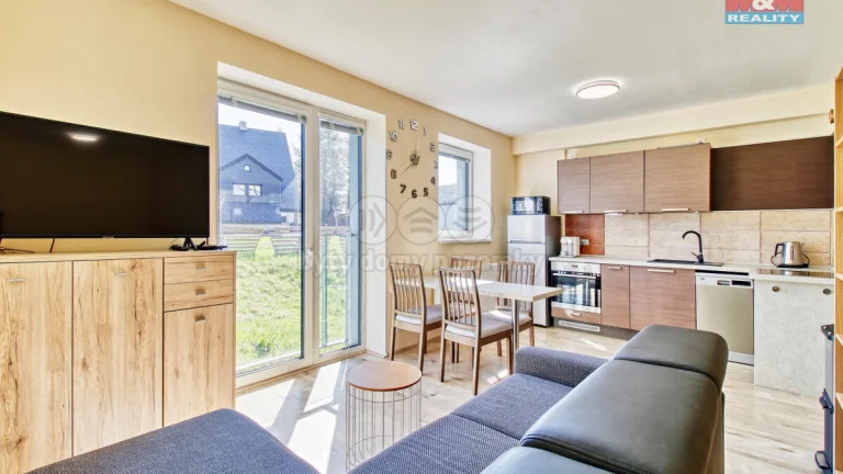 Prodej bytu 1+kk, 35 m², OV, Loučná pod Klínovcem