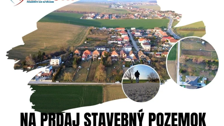 STAVEBNÝ POZEMOK NA PREDAJ – HORNÉ CHLEBANY