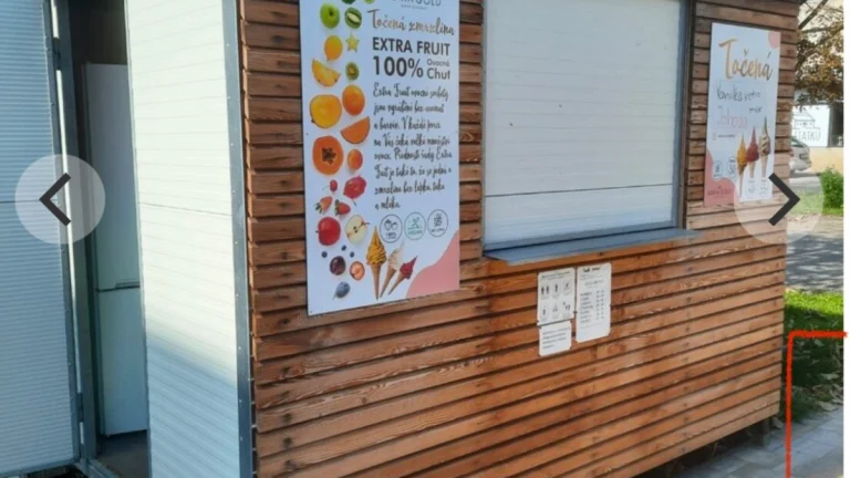 Prodám Zmrzlinový stánek