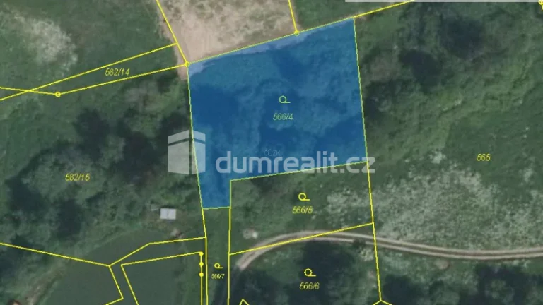 Prodej, zahrada, 548 m2, elektřina, studna, oplocení, Nová V