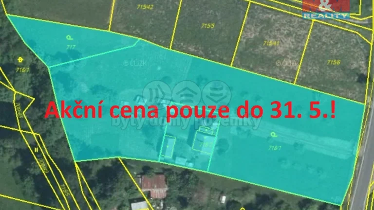 Prodej pozemku k bydlení, 7024 m², Štěnovice, ul. Čižická