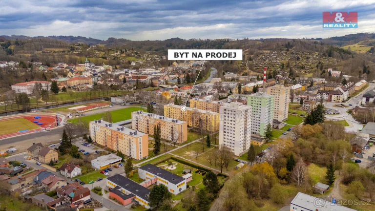 Prodej bytu 2+1, 56 m², Semily, ul. Luční