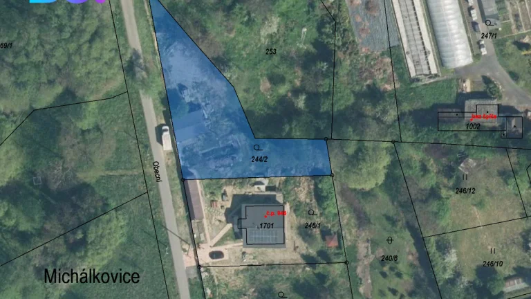 Prodej stavebního pozemku 1054 m2, Slezská Ostrava-Michálkov