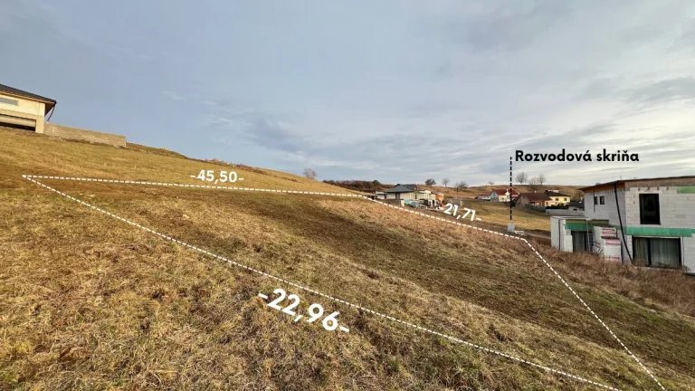 Stavebný pozemok v Bitarovej s možnosťou výstavby