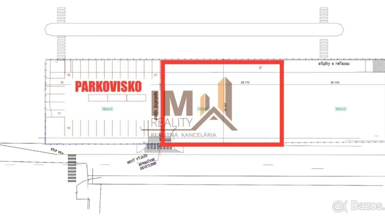 PREDAJ LUKRATÍVNY 1000M2 POZEMOK LEVICE - AUTOBUSOVÁ STANICA