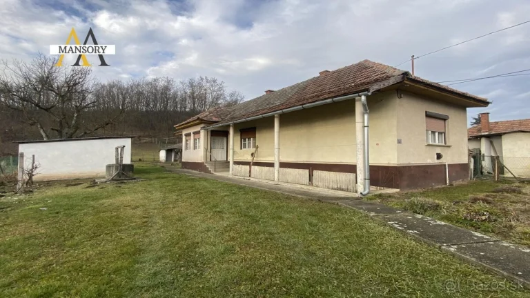 Na predaj rodinný dom v Mihálygerge na pozemku 1 371 m2.