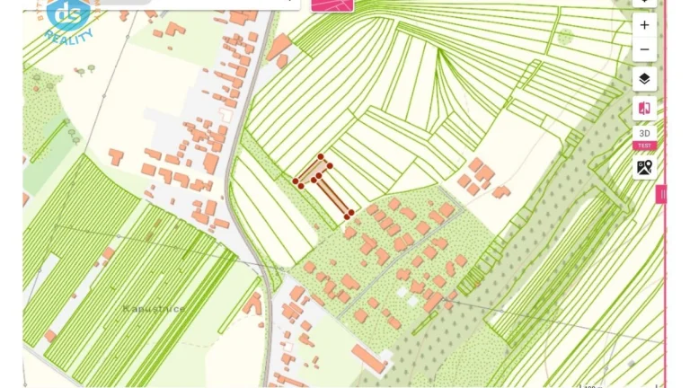 Na predaj pozemok 1.093 m2 určený podľa UPI na výstavbu rodi
