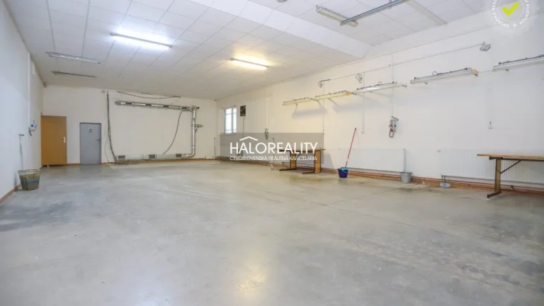 HALO reality - Prenájom, výrobný priestor Považská Bystrica,