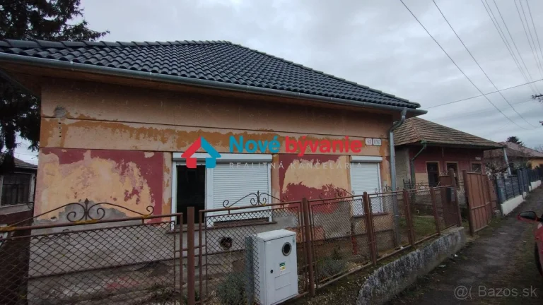 NOVÁ CENA/Predaj, rodinný dom so začatou rekonštrukciou-Pohr