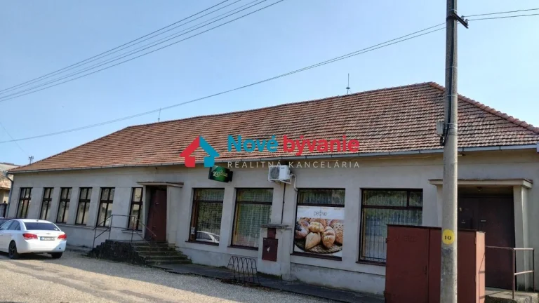 NOVÁ CENA/Predaj, obchodná budova-Nýrovce(N074-15-FRAD)