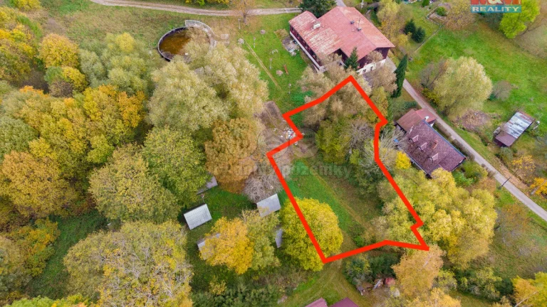 Prodej pozemku k bydlení, 1217 m², Jívka