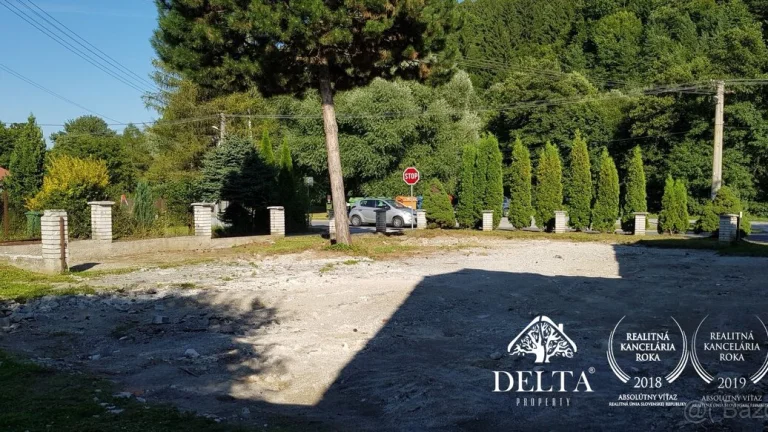 Slnečný, rovinatý pozemok 571 m2 s IS Banská Bystrica-Brusno