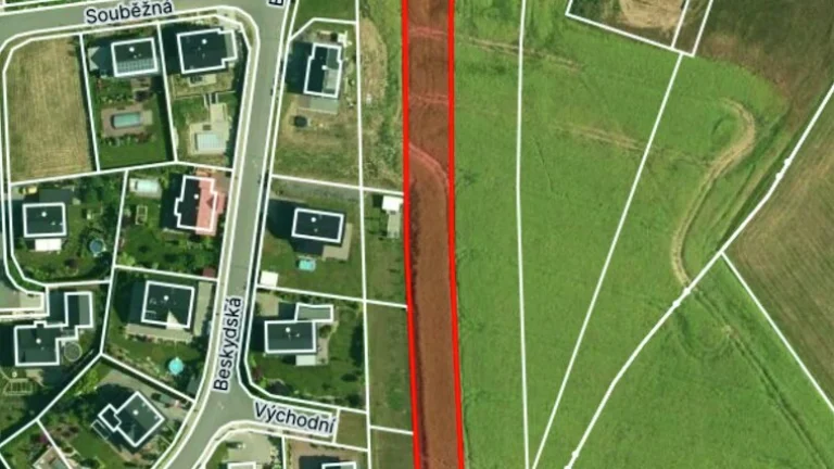 Prodej stavebního pozemku ve Valašském Meziříčí