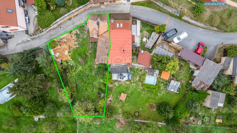Prodej pozemku k bydlení, 458 m², Město Touškov, ul. Vodní
