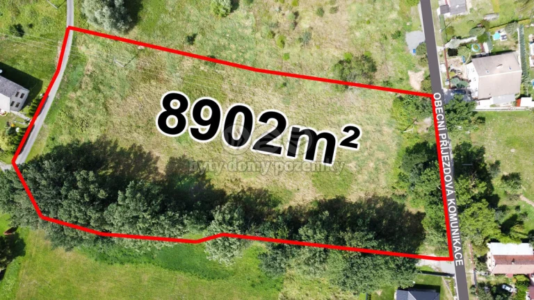 Prodej pozemku k bydlení, 8902 m², Bravantice