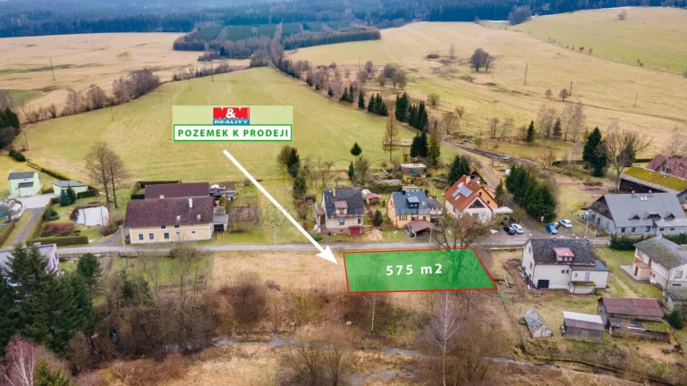 Prodej pozemku k bydlení, 575 m², Lichkov
