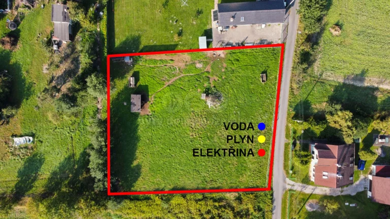 Prodej pozemku k bydlení, 2370 m², Bohumín, ul. Boční