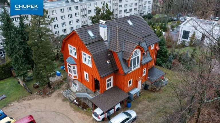 Mezonetový byt 5+kk ve vile, 204 m2, Liberec - Ruprechtice