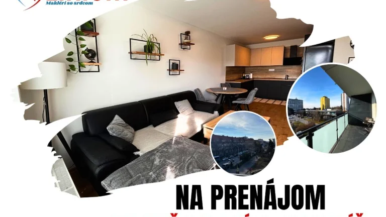NA PRENÁJOM | 1-izbový nadštandardný byt v centre Nitry – Ta